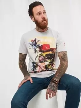 Image of Joe Browns On The Move Tee - Grey Size M Men