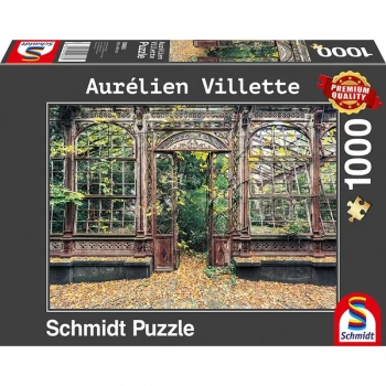 Image of Aur&eacute;lien Villette: Victorian Greenhouse Jigsaw Puzzle - 1000 Pieces
