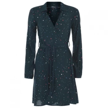 Image of Salsa Salsa Print Tie Dress Womens - 5190