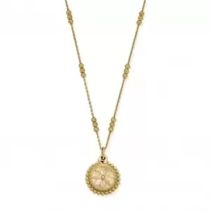 Image of Gold Triple Bobble Chain Wandering Free Necklace GNTBB3227
