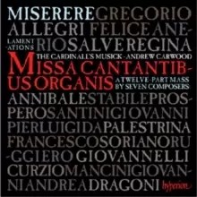 Image of Miserere/Missa Cantantibus Organis