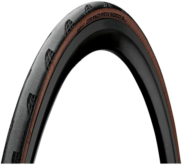 Image of Continental Grand Prix 5000S Tubeless Ready Tyre Foldable Blackchili Compound 700X30C black