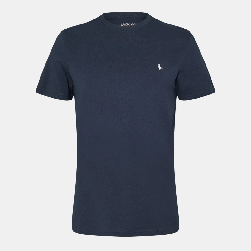 Image of Jack Wills Sandleford T-Shirt Mens Navy male 2XS