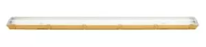 Image of RS PRO 116 W Fluorescent Batten Light, 110 V Batten Twin Batten, 2 Lamp, Anti-corrosive, 1.56 m Long, IP65