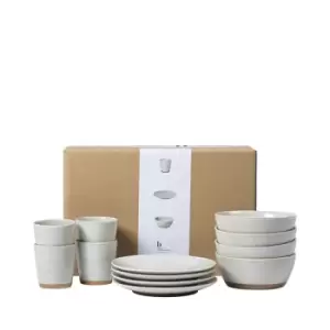 Image of Broste Copenhagen Stoneware Tableware Sand