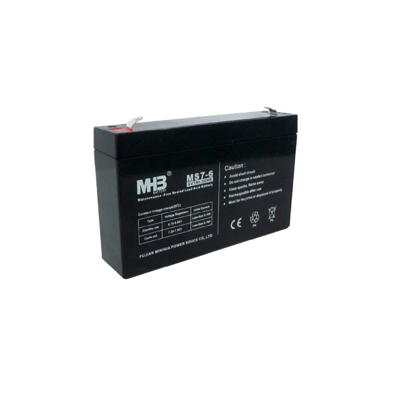 Image of PowerWalker MHB MS7-6 Sealed Lead Acid (VRLA) 6 V 7 Ah