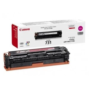 Image of Canon 731 Magenta Laser Toner Ink Cartridge