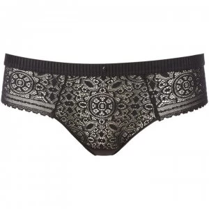 Image of Maison Lejaby Elixir mandala tanga - Black