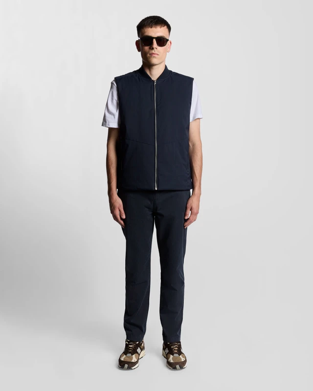 Image of Lyle & Scott Mens Straight Leg Chino in Dark Navy
