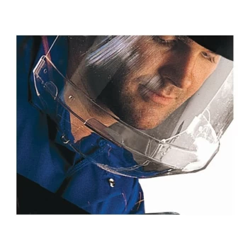 Image of S910 Polycarbonate Clear Chin Guard Face Screen - Centurion