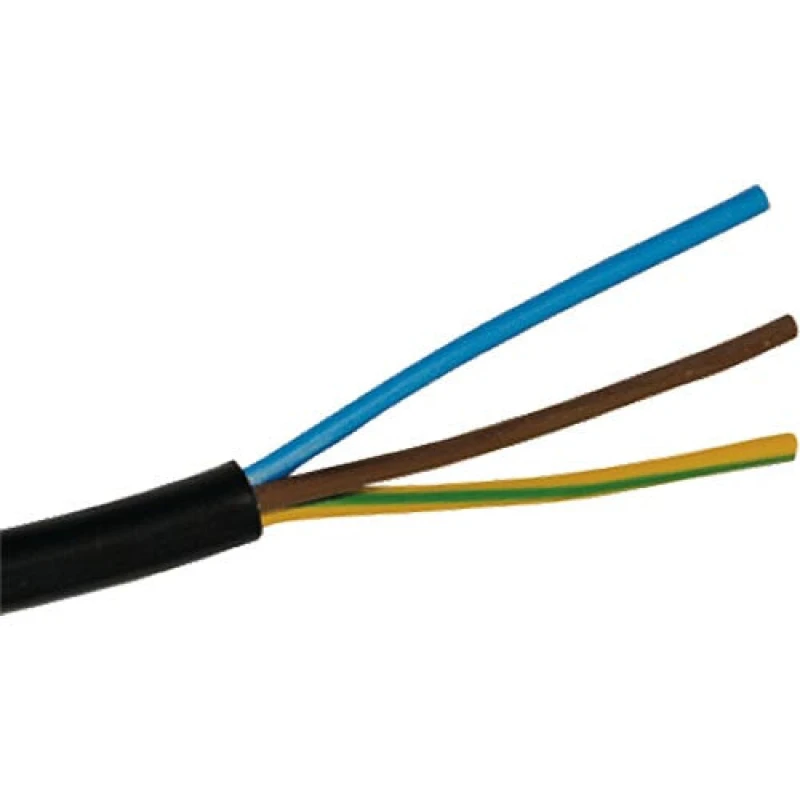 Image of Cablenet Cablenet 100m Mains 3 Core 1.5mm 3183B CPR Eca Black LSOH Cable CAB3M1.5BLS