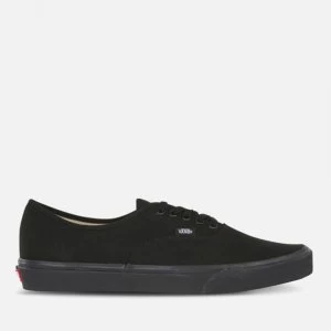 Image of Vans Authentic Trainers - Black - UK 4