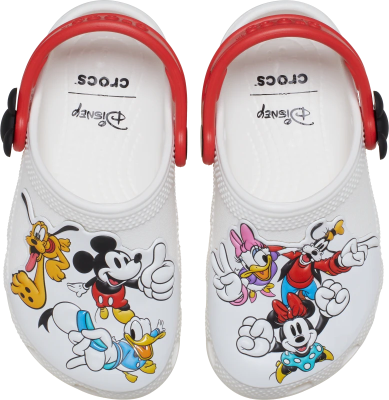 Image of Crocs Kids Toddler Mickey and Friends Classic Clogs Multi C8