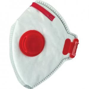 Image of Scan FFP3 Fold Flat Disposable Valved Disposable Mask Pack of 3