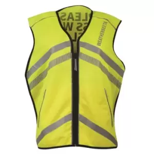 Image of Weatherbeeta Reflective Waistcoat Juniors - Yellow