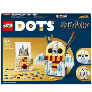 Image of LEGO 41809 DOTS Hedwig Pencil Holder Crafts Set for Merchandise