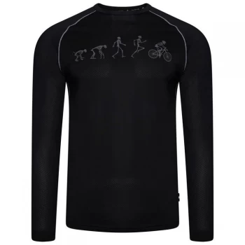 Image of Dare2B Righteous Long Sleeved T-Shirt - Black