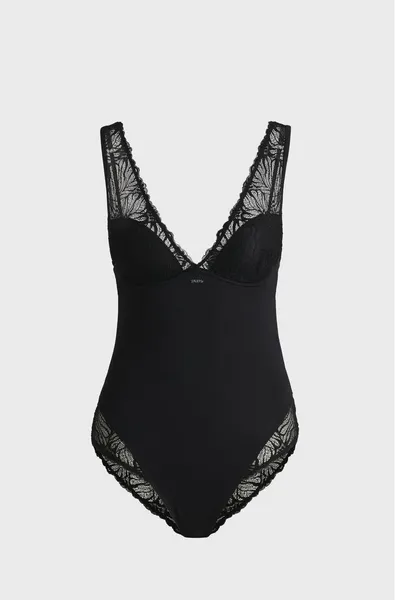 Image of Boss Boss Bodysuit Bianca 10262155 01 Bodysuits 10 (S) Black 33269003350