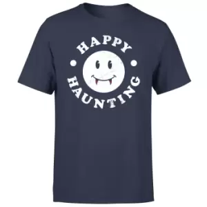Image of Happy Haunting T-Shirt - Navy - M