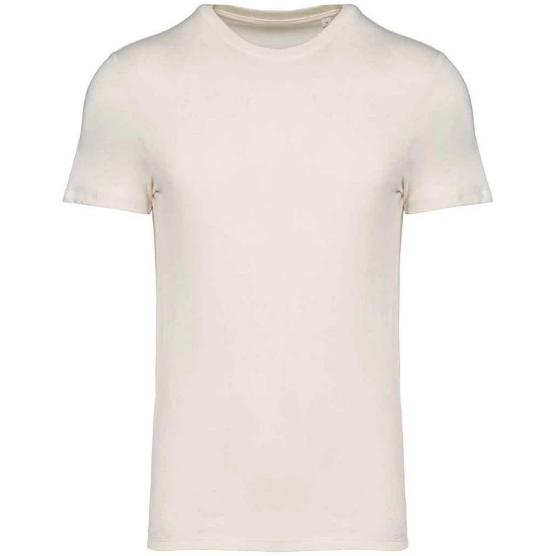 Image of Native Spirit Mens Heavyweight Slim T-Shirt in Ivory Size: XS Ivory Male XS