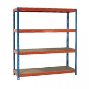 Image of Slingsby VFM OrangeZinc Heavy Duty Painted Shelving Unit 379060