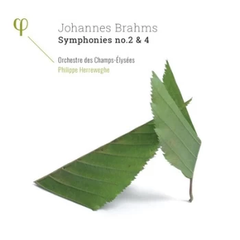 Image of Brahms Symphonies No 2 & 4 by Johannes Brahms CD Album