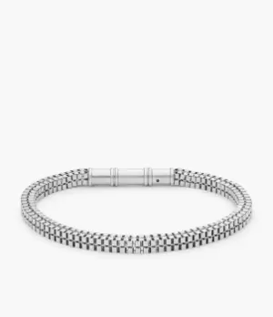 Image of Fossil Men Stainless Steel Chain Bracelet