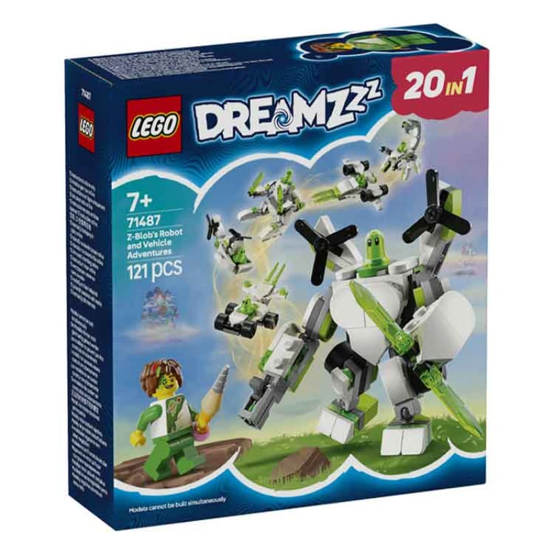 Image of LEGO LEGO DREAMZzz Z-Blob's Robot and Vehicle Adventures 71487