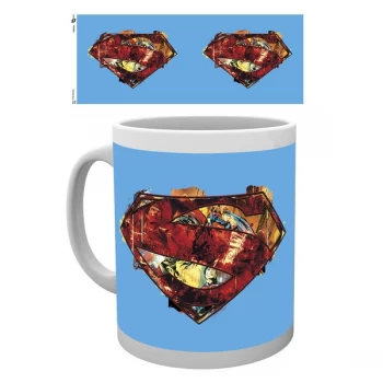 Image of DC Comics - Superman Art Logo Mug
