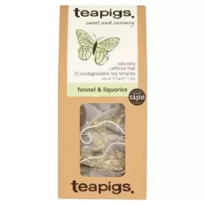 Image of Teapigs Fennel & Liquorice Tea - 15 Tea Temples