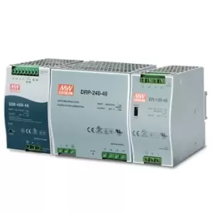 Image of PWR-480-48 - 480 W - 100-240 V - 50/60 Hz - 4.8 A - Blue - Grey - -20 - 70 °C