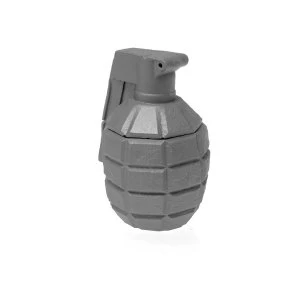 Image of Gray Matt Concrete Grenade For Him Candle