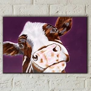 Image of Tile 8x12 Soppy Cow By Sam Fenner Wall Art