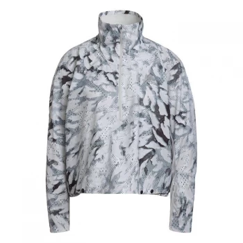 Image of adidas Fast Graphic Primeblue Jacket Womens - Grey One