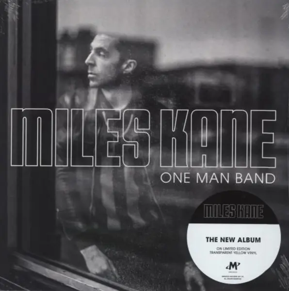 Image of Miles Kane One Man Band - Yellow Vinyl - Sealed 2023 UK vinyl LP M9477UKLP