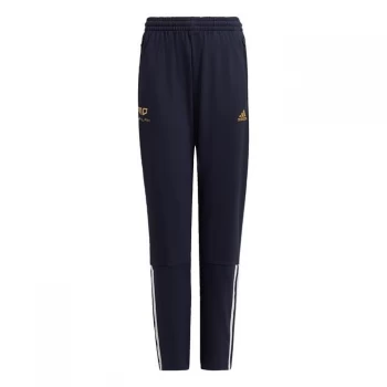 Image of adidas AEROREADY Salah Football-Inspired Tapered Joggers - Legend Ink / White / Gold Meta