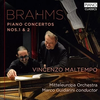 Image of Vincenzo Maltempo - Brahms: Piano Concertos Nos. 1 & 2 CD