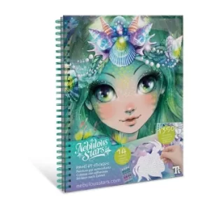 Image of Nebulous Stars Creative Book Paint-by-Stickers