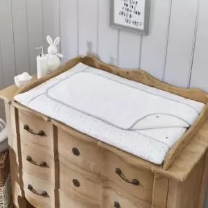 Image of Clair de Lune Stars & Stripes Changing Mat, Grey