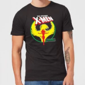 Image of X-Men Dark Phoenix Circle Mens T-Shirt - Black - S
