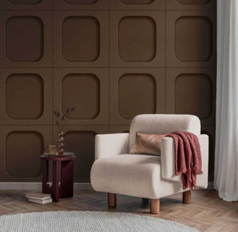 Image of Fine Decor Fine Decor Fd43980 Sloane Panel, Chestnut