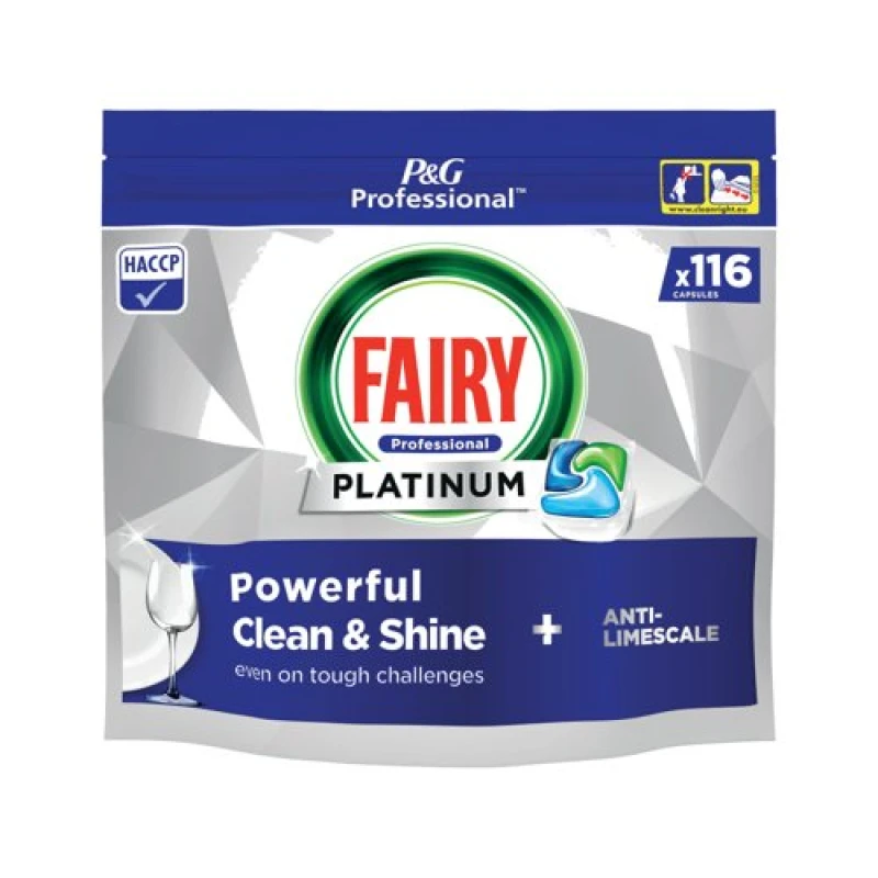Image of Fairy Professional Platinum Dishwasher Capsules x116 Original (232 Pack) PGP243/T1838