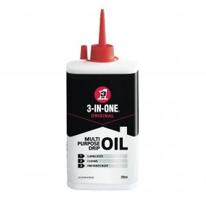 Image of WD-40 3-in-1 Multi Purpose Drip Oil - 200ml