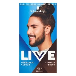 Image of Schwarzkopf Live Men Espresso Brown 880 Permanent Hair Dye