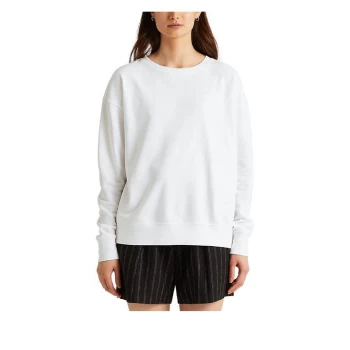 Image of Lauren by Ralph Lauren Kappy Lounge Crew Neck Sweatshirt - White