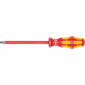 Image of Wera Kraftform 162I VDE Insulated Phillips Screwdriver PH3 80mm