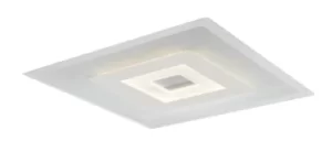 Image of TRESOR LED Semi Flush Light White 3040lm 4000K 50x10x50cm