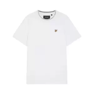 Image of Lyle and Scott Ringer T-Shirt - White