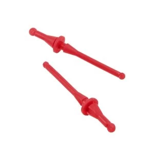 Image of Noctua NA-SAV2 Chromax Red Anti-Vibration Fan Mounts - 20 Pack