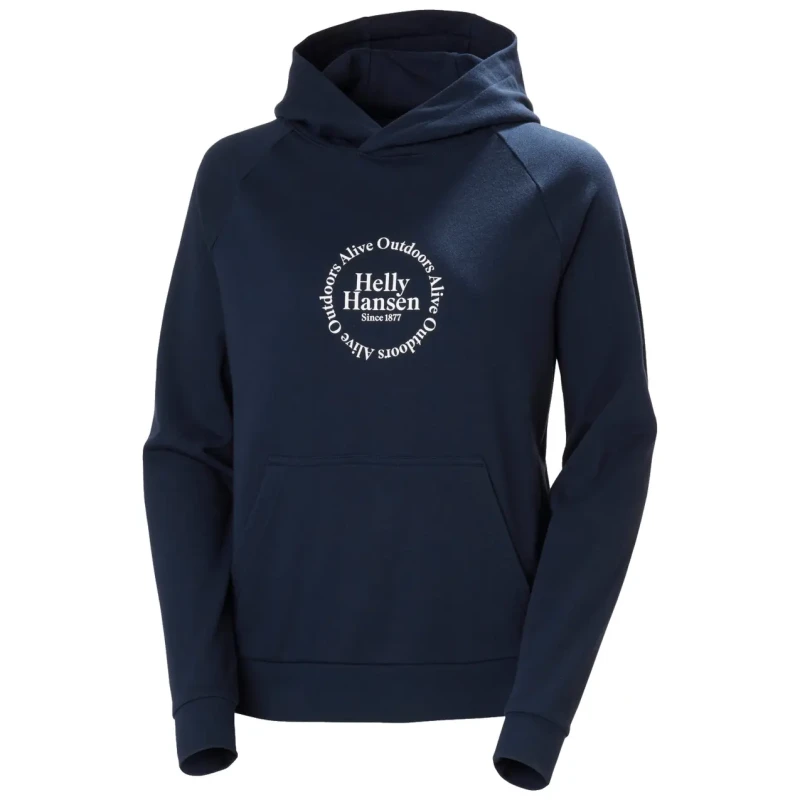 Image of Helly Hansen Womens sweatshirt Helly Hansen Core Graphic Bleu Female M
